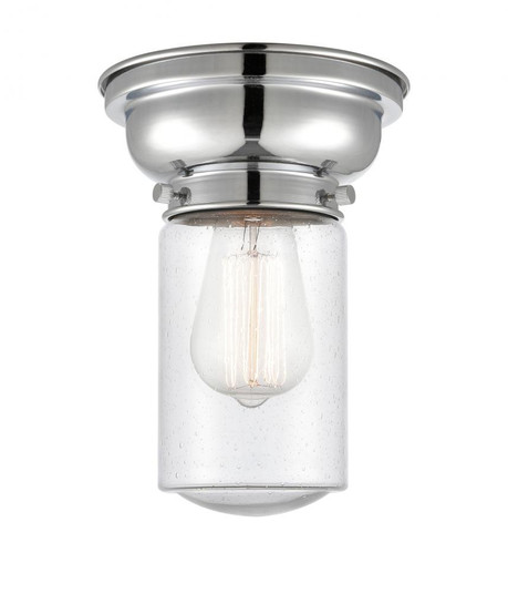 Dover - 1 Light - 6 inch - Polished Chrome - Flush Mount (3442|623-1F-PC-G314)