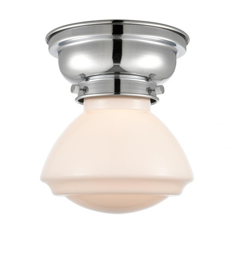 Olean - 1 Light - 7 inch - Polished Chrome - Flush Mount (3442|623-1F-PC-G321-LED)