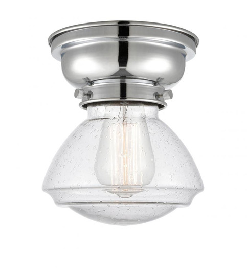Olean - 1 Light - 7 inch - Polished Chrome - Flush Mount (3442|623-1F-PC-G324)