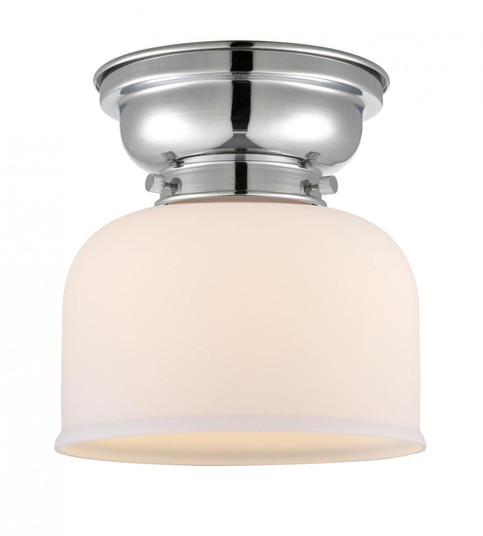 Bell - 1 Light - 8 inch - Polished Chrome - Flush Mount (3442|623-1F-PC-G71-LED)