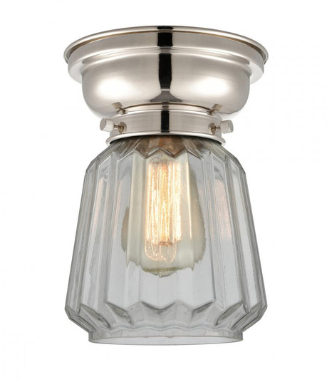 Chatham - 1 Light - 7 inch - Polished Nickel - Flush Mount (3442|623-1F-PN-G142-LED)