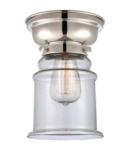 Canton - 1 Light - 6 inch - Polished Nickel - Flush Mount (3442|623-1F-PN-G182-LED)