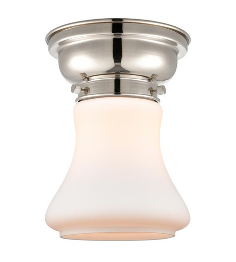 Bellmont - 1 Light - 6 inch - Polished Nickel - Flush Mount (3442|623-1F-PN-G191)