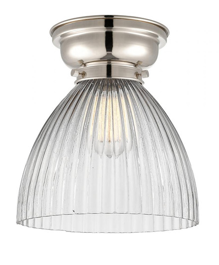 Seneca Falls - 1 Light - 10 inch - Polished Nickel - Flush Mount (3442|623-1F-PN-G222)