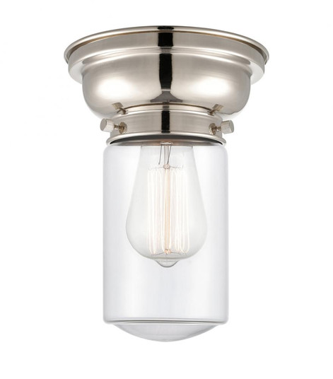 Dover - 1 Light - 6 inch - Polished Nickel - Flush Mount (3442|623-1F-PN-G312-LED)