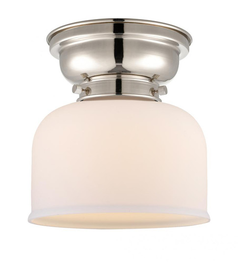 Bell - 1 Light - 8 inch - Polished Nickel - Flush Mount (3442|623-1F-PN-G71-LED)