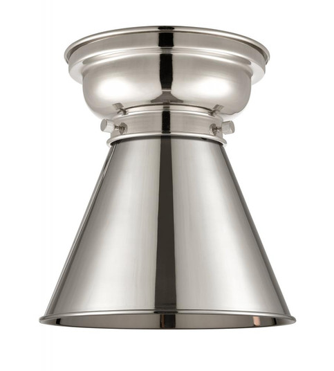 Appalachian - 1 Light - 8 inch - Polished Nickel - Flush Mount (3442|623-1F-PN-M13-PN-LED)