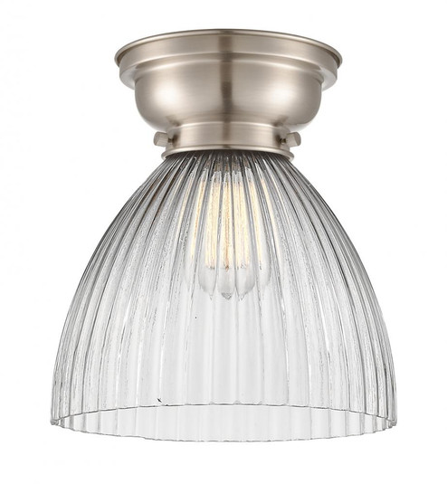 Seneca Falls - 1 Light - 10 inch - Brushed Satin Nickel - Flush Mount (3442|623-1F-SN-G222-LED)