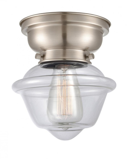 Oxford - 1 Light - 8 inch - Brushed Satin Nickel - Flush Mount (3442|623-1F-SN-G532)