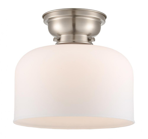 Bell - 1 Light - 12 inch - Brushed Satin Nickel - Flush Mount (3442|623-1F-SN-G71-L)