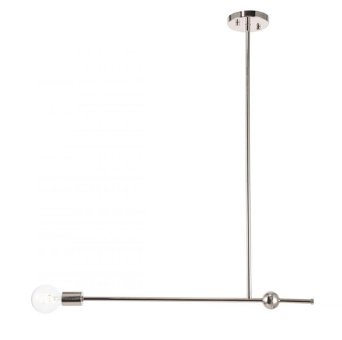Brees 1 light Chrome  pendant (758|LD8042D27C)