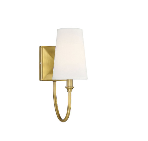 Cameron 1-Light Wall Sconce in Warm Brass (128|9-2542-1-322)