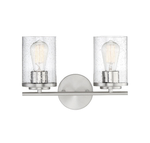 Marshall 2-Light Bathroom Vanity Light in Polished Chrome (128|8-8020-2-11)