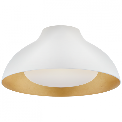 Agnes 15'' Flush Mount (279|ARN 4350PW-SWG)