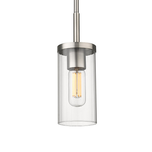 Golden Lighting Winslett 1-light Pendant in Pewter (36|7011-M1L PW-CLR)