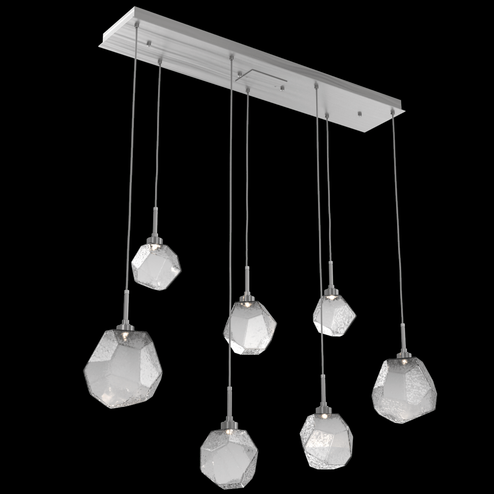 Gem Linear 7pc Multi-Pendant (1289|PLB0039-07-SN-S-C01-L1)