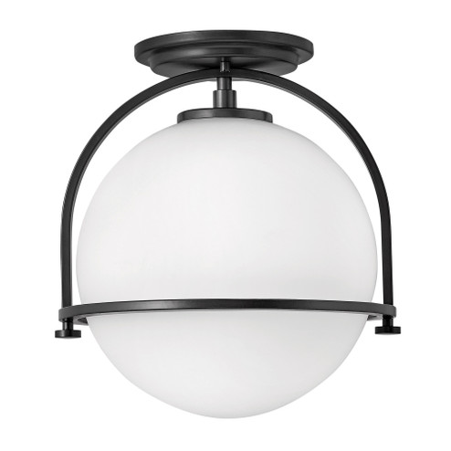 Small Semi-flush Mount (87|3403BK)
