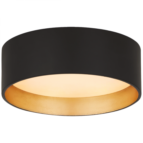 Shaw 5'' Solitaire Flush Mount (279|S 4040BLK)