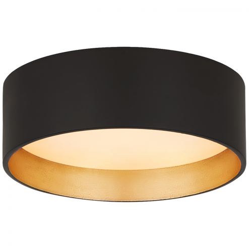 Shaw 5'' Solitaire Flush Mount (279|S 4040BLK)