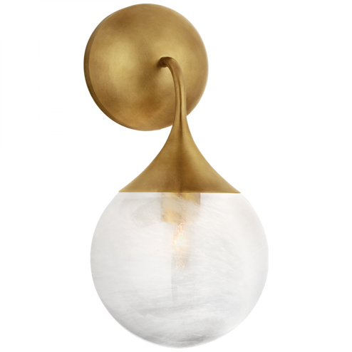 Cristol Small Single Sconce (279|ARN 2404HAB-WG)