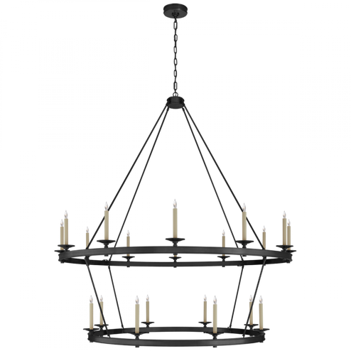 Launceton XXL Two Tiered Chandelier (279|CHC 1609BZ)