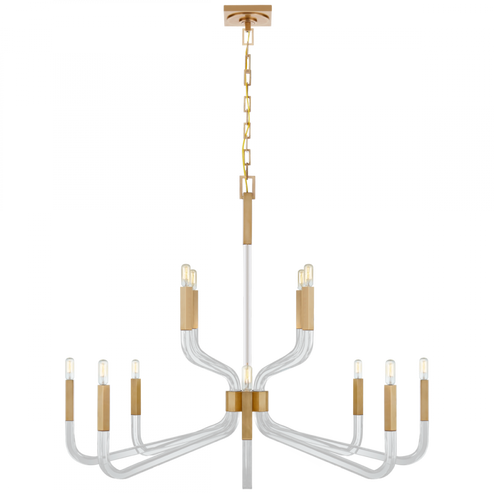 Reagan Grande Two Tier Chandelier (279|CHC 5904AB/CG)