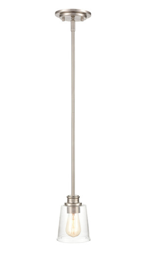 Forsyth 1-Light Mini-Pendant Light Brushed Nickel (670|3611-BN)