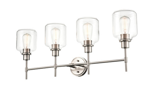 Asheville 4-Light Vanity Satin Nickel (670|6944-SN)
