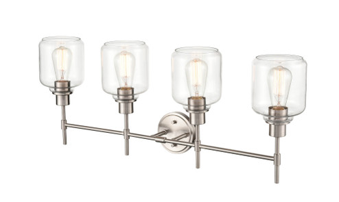 Asheville 4-Light Vanity Satin Nickel (670|6944-SN)