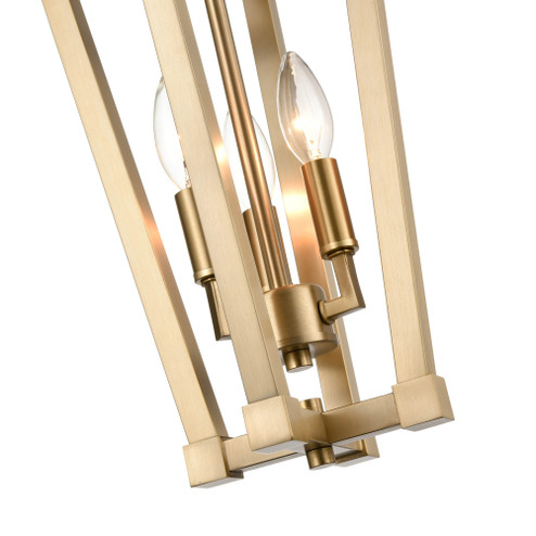 3-Light Pendant light Modern Gold (670|9123-MG)