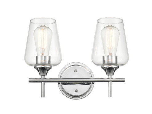 Ashford 2-Light Vanity - Chrome (670|9702-CH)