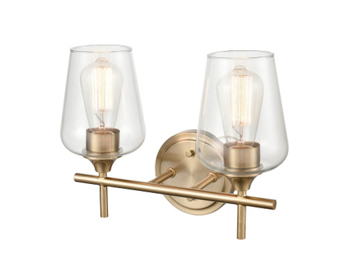 Ashford 2-Light Vanity - Modern Gold (670|9702-MG)