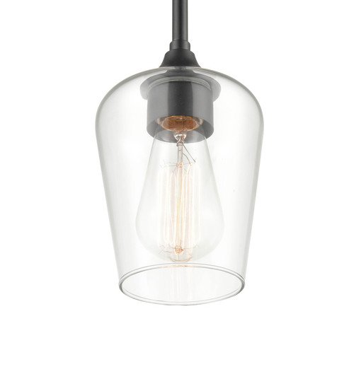 Ashford 1-Light Mini-Pendant - Matte Black (670|9731-MB)