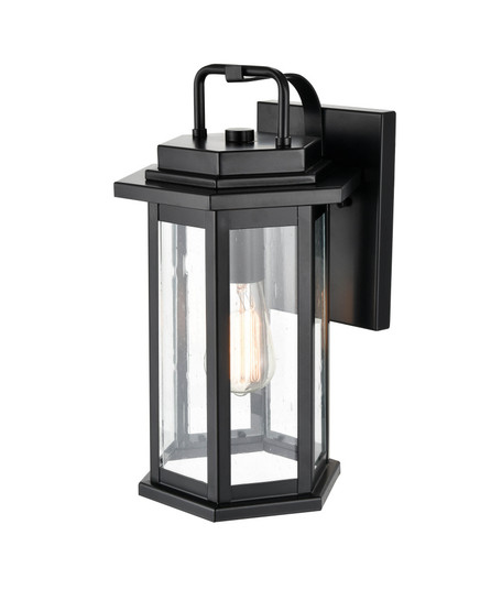 Ellis 1-Light Outdoor Wall Sconce Powder Coated Black (670|2683-PBK)