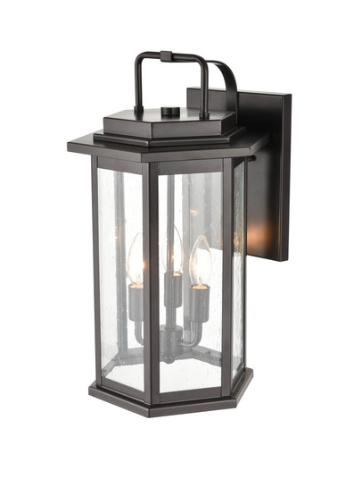 Ellis 3-Light Outdoor Wall Sconce Powder Coated Bronze (670|2685-PBZ)