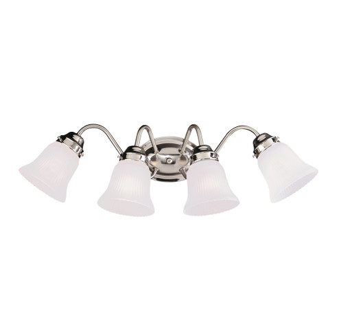 Brighton 4-Light Bathroom Vanity Light in Satin Nickel (128|8-3280-4-SN)