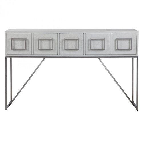 Uttermost Abaya White Console Table (85|24954)