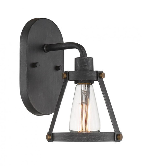 Wicker Park 1 Light Wall Sconce (21|D212M-1B-WP)