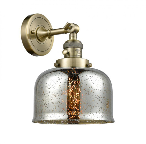 Bell - 1 Light - 8 inch - Antique Brass - Adjustable Sconce (3442|203SW-AB-G78-LED)