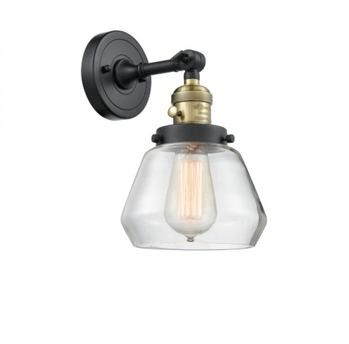 Fulton - 1 Light - 7 inch - Black Antique Brass - Adjustable Sconce (3442|203SW-BAB-G172-LED)