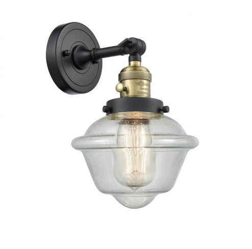 Oxford - 1 Light - 8 inch - Black Antique Brass - Adjustable Sconce (3442|203SW-BAB-G534-LED)