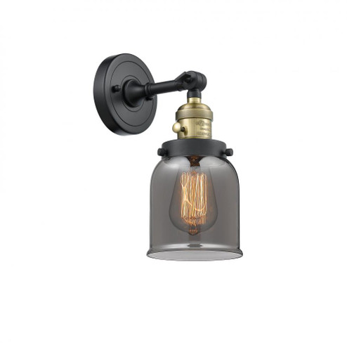 Bell - 1 Light - 5 inch - Black Antique Brass - Adjustable Sconce (3442|203SW-BAB-G53-LED)