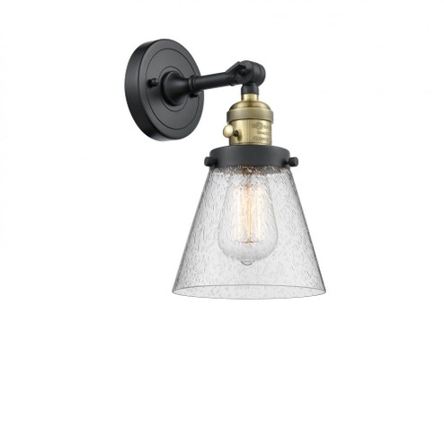 Cone - 1 Light - 6 inch - Black Antique Brass - Adjustable Sconce (3442|203SW-BAB-G64-LED)