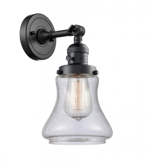 Bellmont - 1 Light - 7 inch - Matte Black - Adjustable Sconce (3442|203SW-BK-G194-LED)