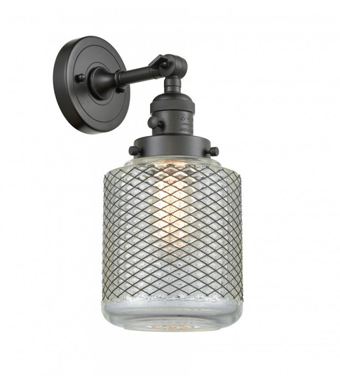 Stanton - 1 Light - 6 inch - Oil Rubbed Bronze - Adjustable Sconce (3442|203SW-OB-G262-LED)