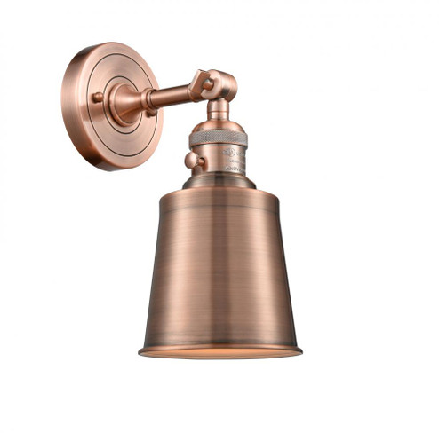 Addison - 1 Light - 5 inch - Antique Copper - Adjustable Sconce (3442|203SW-AC-M9-AC-LED)