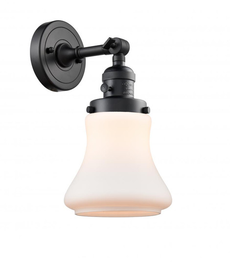 Bellmont - 1 Light - 7 inch - Matte Black - Adjustable Sconce (3442|203SW-BK-G191-LED)