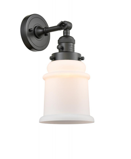 Canton - 1 Light - 7 inch - Oil Rubbed Bronze - Adjustable Sconce (3442|203SW-OB-G181-LED)