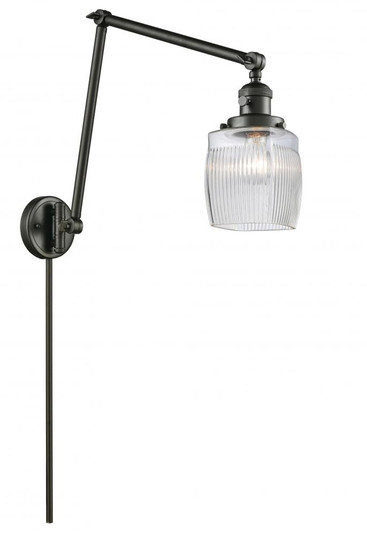 Colton - 1 Light - 8 inch - Oil Rubbed Bronze -Adjustable Swing Arm (3442|238-OB-G302-LED)