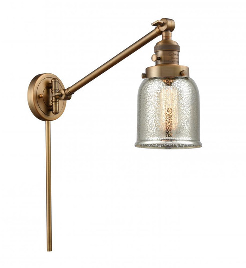 Bell - 1 Light - 8 inch - Brushed Brass -Adjustable Swing Arm (3442|237-BB-G58-LED)